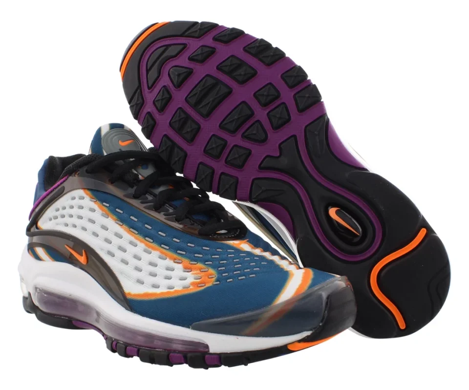 Glass Sneakers 8 Nike Air Max Deluxe GS Cool Grey Canvas Low Top AR0115 002