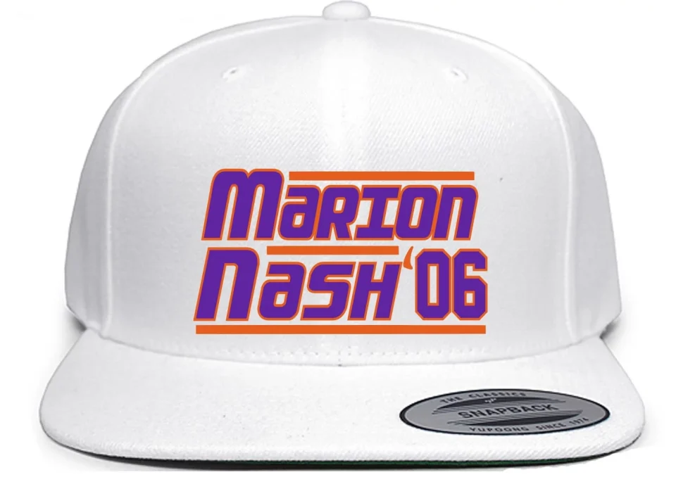 Wooden Gift-Ready Snapback Suns Shawn Marion Steve Nash 06 Hat