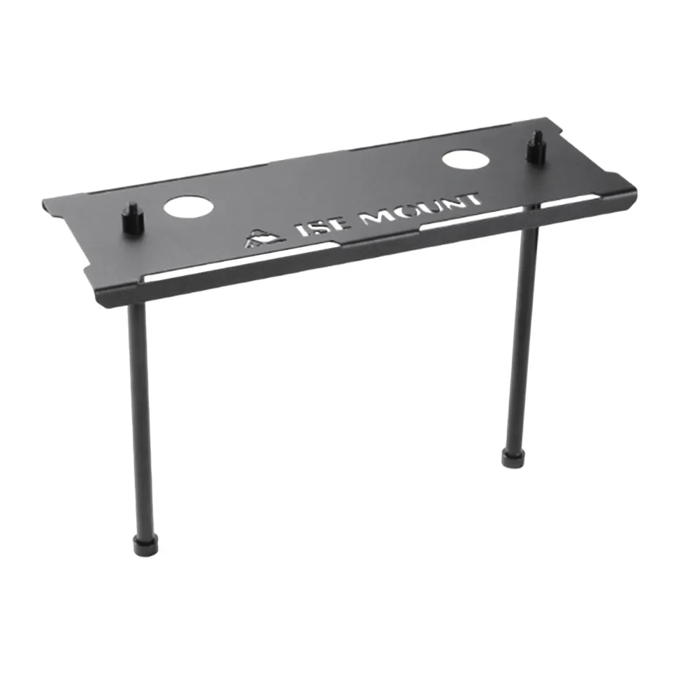 BPA-Free Dining Portable Grill Tables ,Pot Pan Tools Stand ,Detachable Shelf Bracket Aluminum Alloy Camping Table for Camping ,BBQ ,Cooking Single Layer