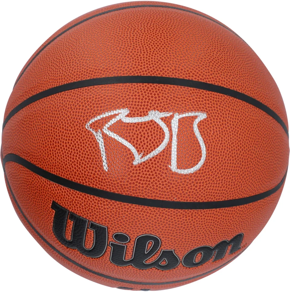 Wooden Thickened RJ Barrett Toronto Raptors Autographed Wilson Authentic Series Indoor/Outdoor Basketball - Fanatics Authentic Certified