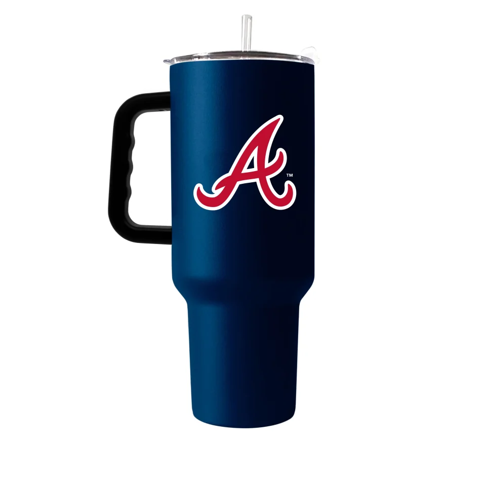 Baking Versatile Atlanta Braves 40oz Flipside Powder Coat Tumbler