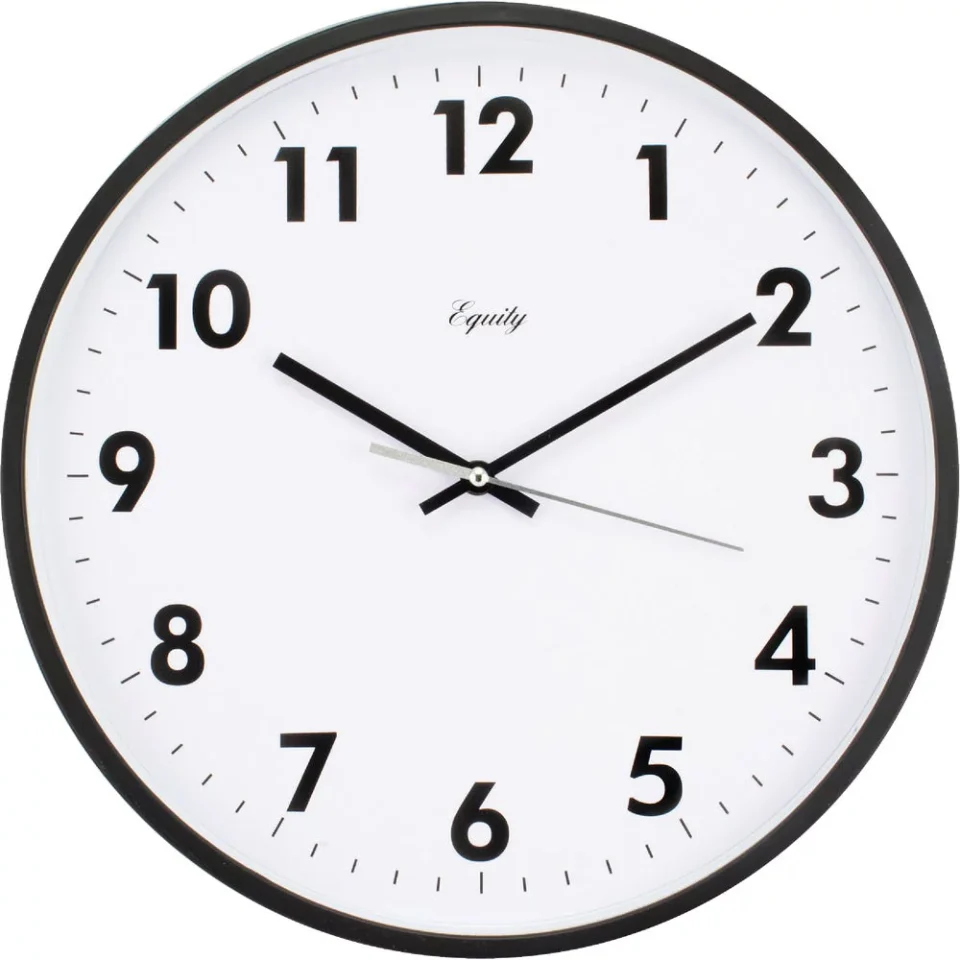Essential Eco-Friendly 1PACK La Crosse Technology Equity Commercial Wall Clock