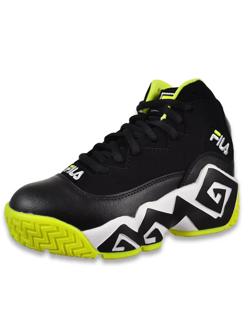 Popular Fila Boys' MB Hi-Top Sneakers (Sizes 12 - 3)