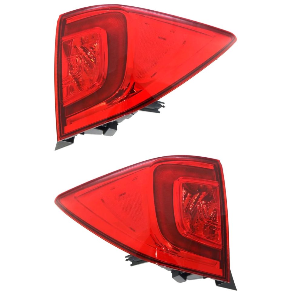 Popular Tail Light For 2016-2018 Honda Pilot Set of 2 Driver and Passenger Side Outer