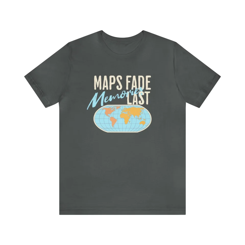 Essential Memories Last - Travel Hacking, Digital Nomad, Traveling, Travel T-shirt