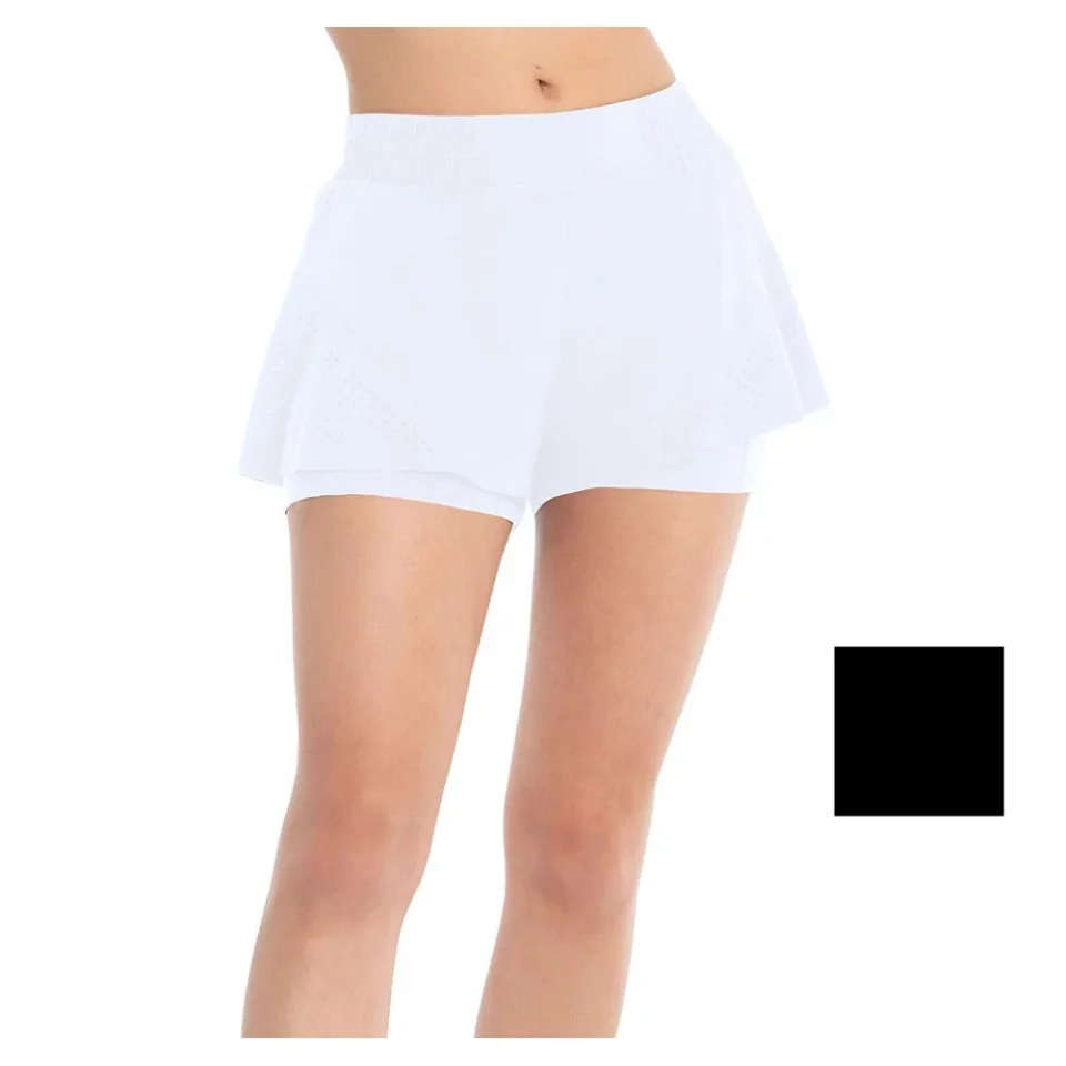 Versatile Lucky In Love Women`s Hype Tennis Skort ( LARGE White )