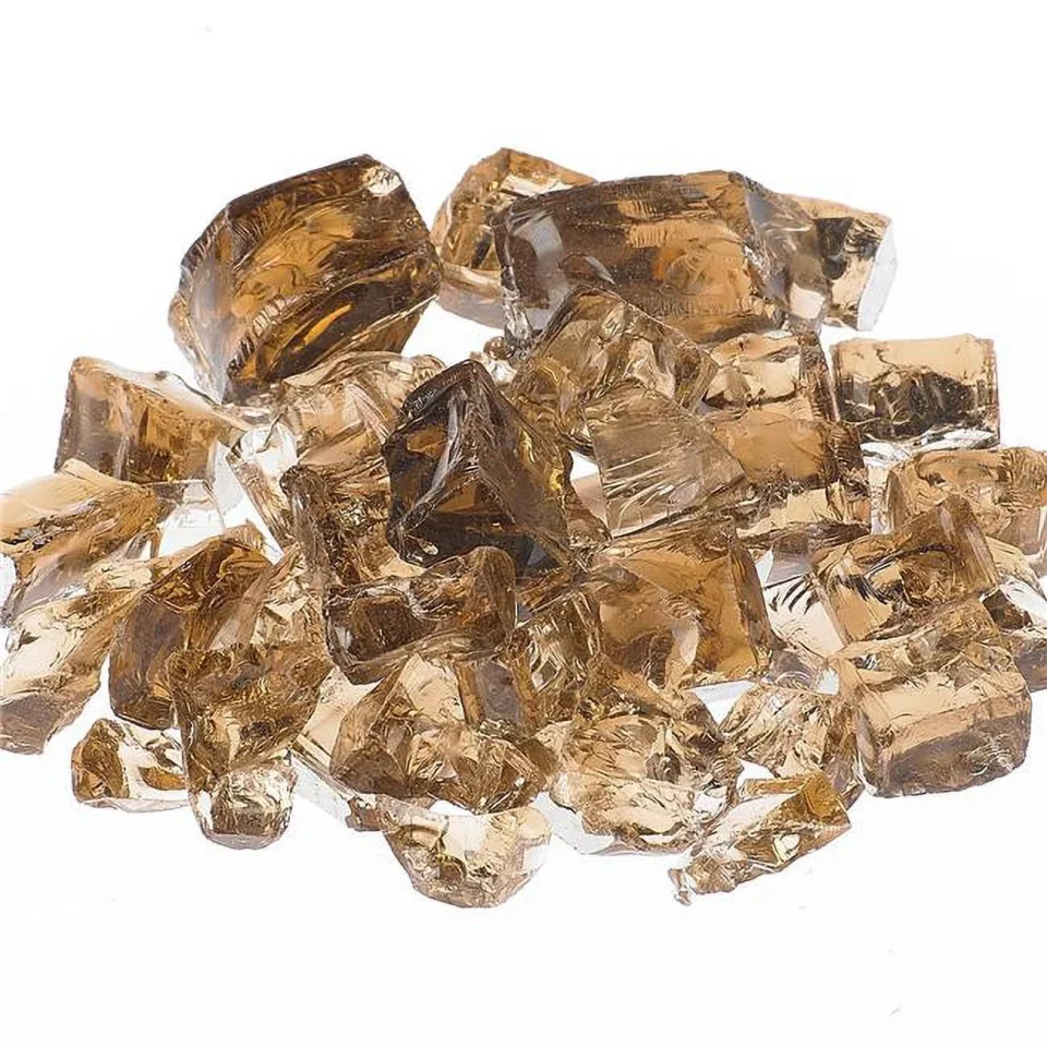 Thickened Baking Grand Canyon Gas Logs RFG10TC 0.5 in. Terra Crushed Reflective Fire Glass