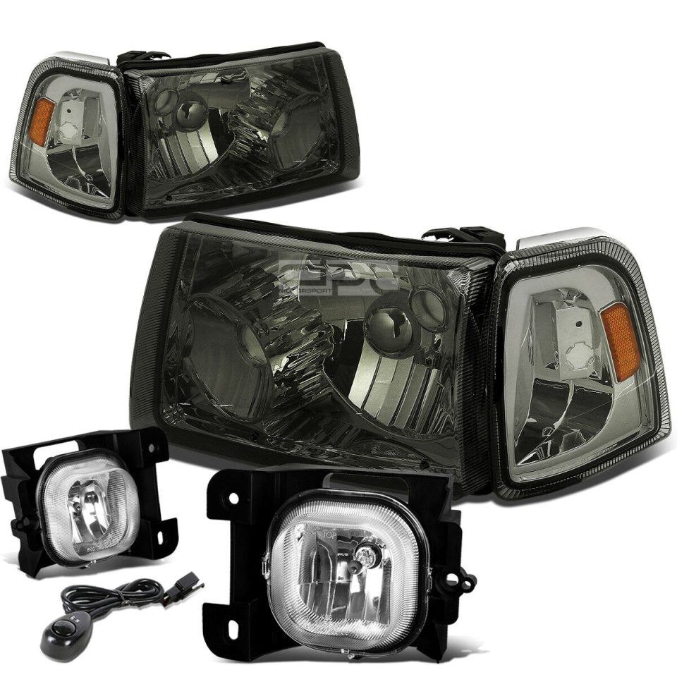 Healthy Eco-Friendly SMOKED HEADLIGHT+AMBE