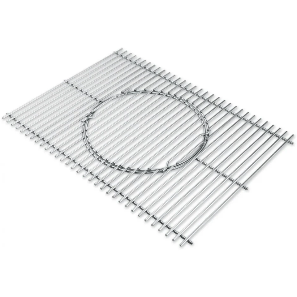 BPA-Free Thickened Weber Gourmet BBQ System Replacement Cooking Grate and Insert for Spirit 300 Gas Grill