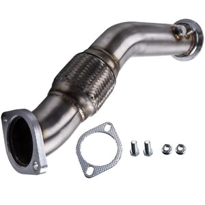 Pure Cooking 201?Stainless CATLESS Turbo Down Pipe for?BMW 5 SERIES M57 DIESEL E60/ E61 04-14