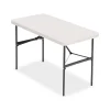 Value Staples 4' x 24 Folding Table Gray (79203/54406)