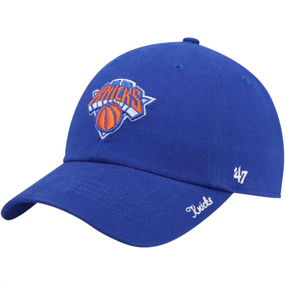 Outdoor Women's '47 Blue New York Knicks Miata Clean Up Logo Adjustable Hat - OSFA